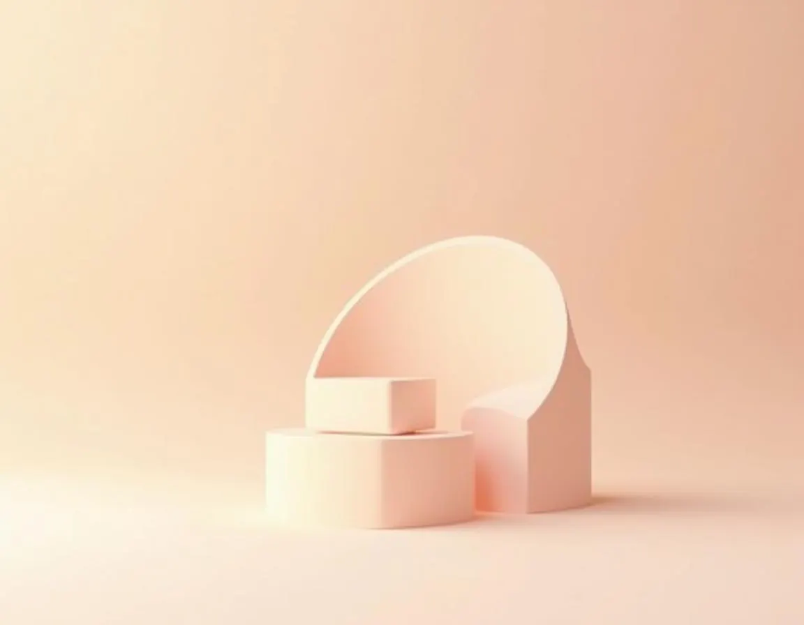 Des cubes empilés devant un disque