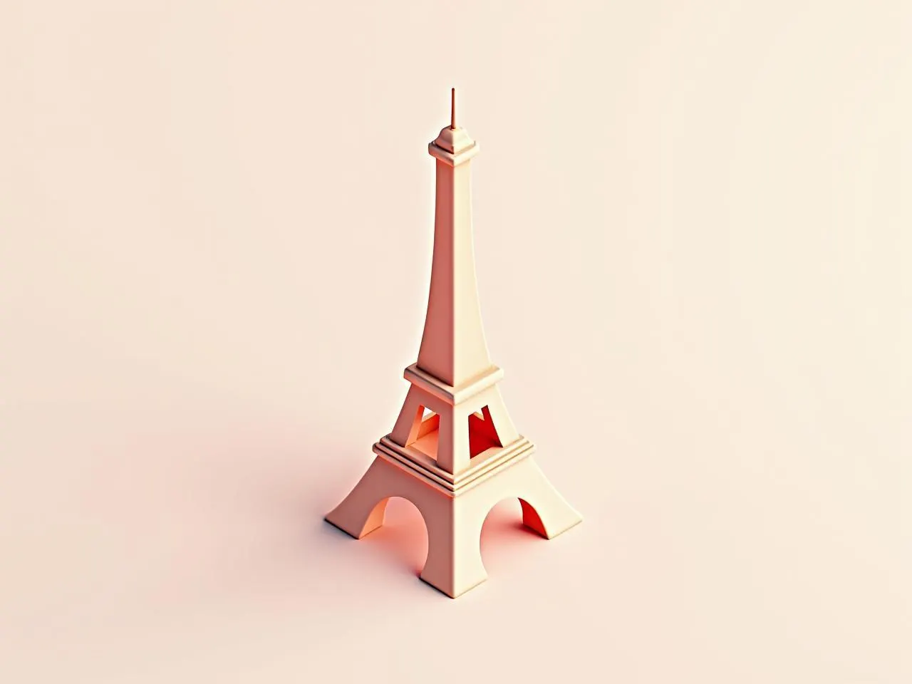 Une tour Eiffel miniature