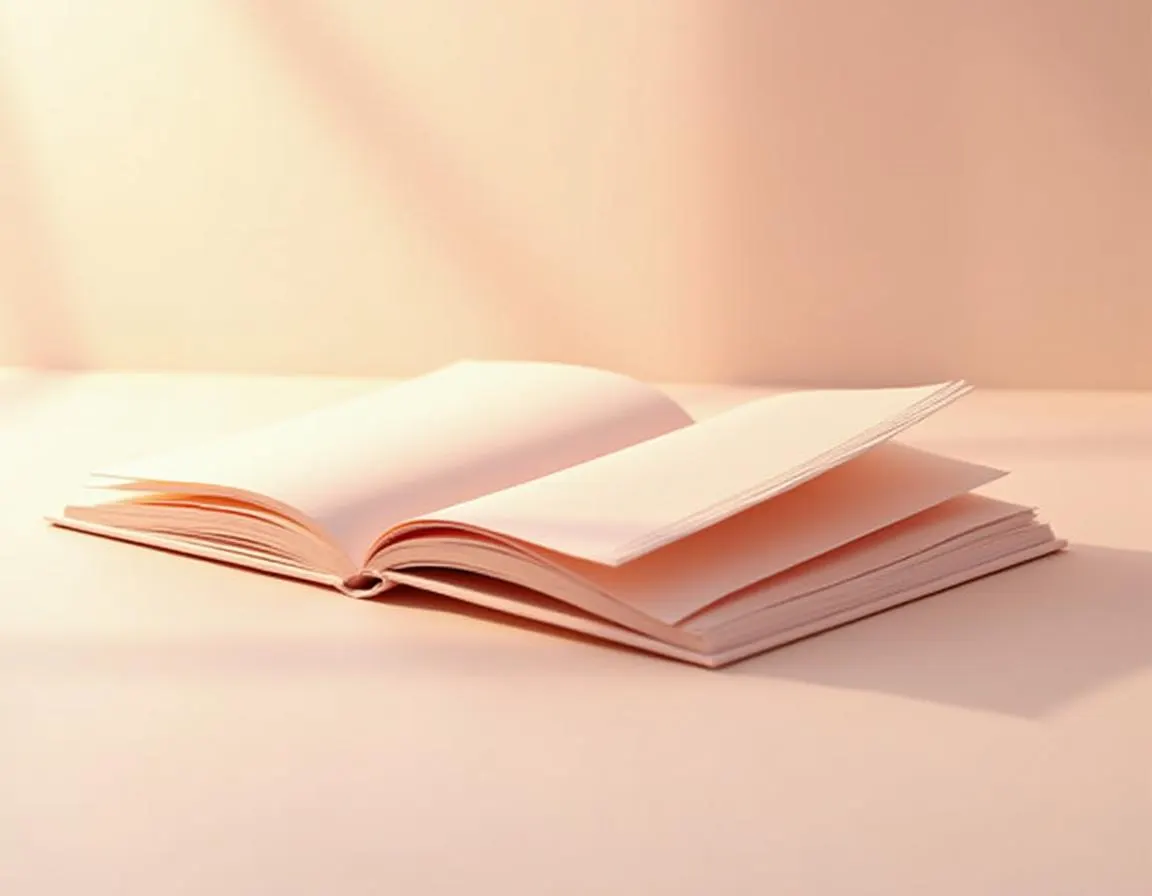 Un livre ouvert, les pages en éventail