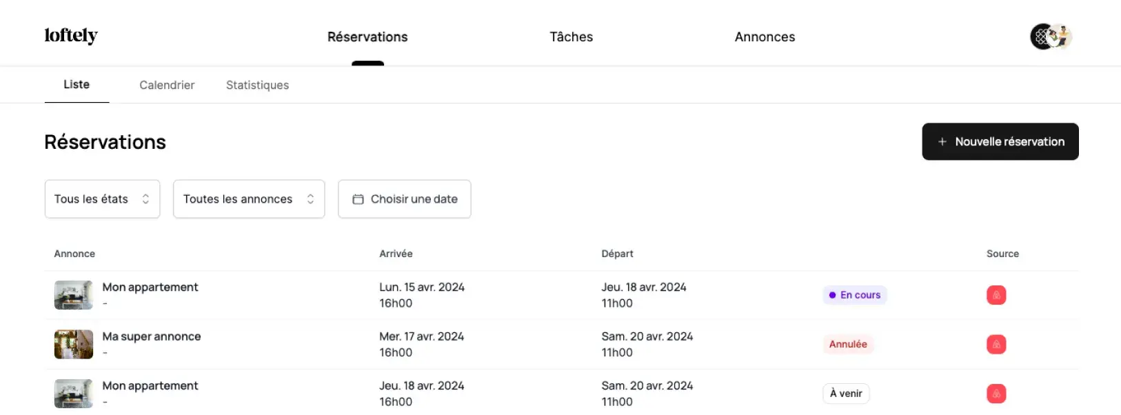 Logiciel de gestion de conciergerie Airbnb