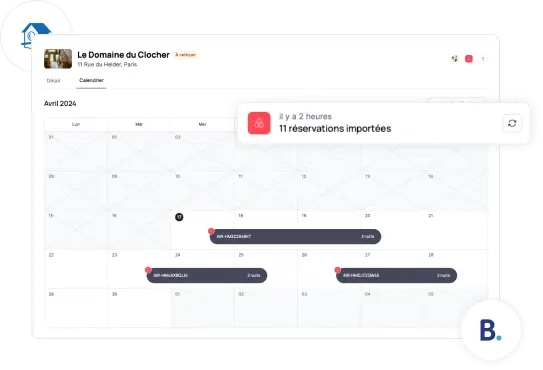 Sync annonce reservations
